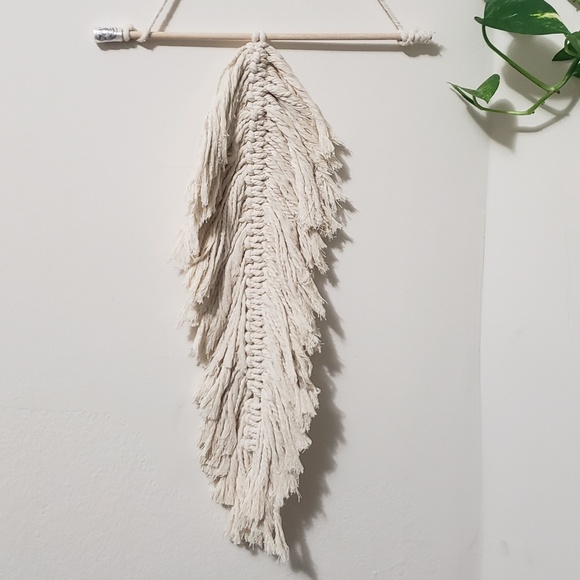 Other - Handmade Macrame Feather